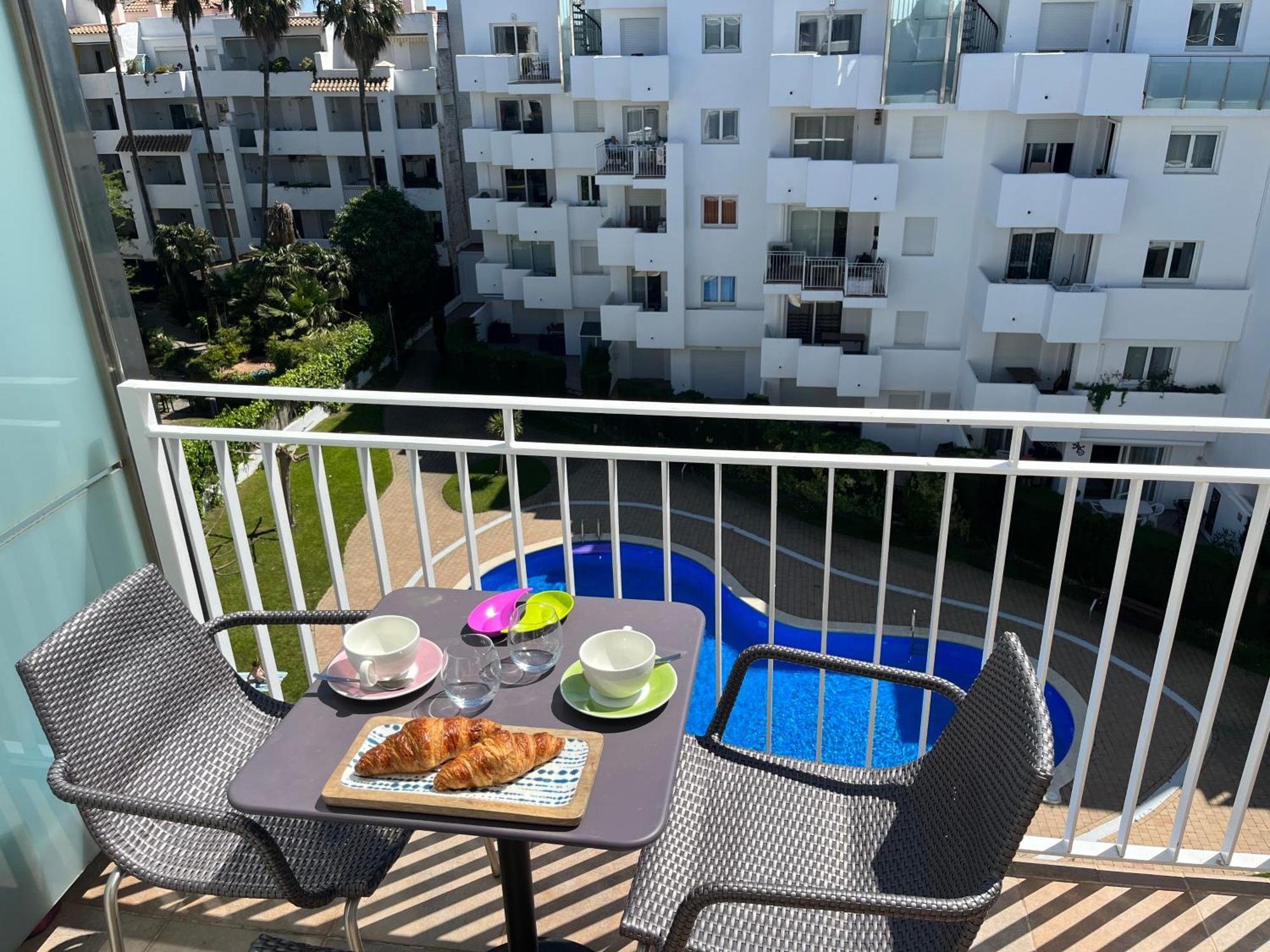 Appartement Avec Terrasse Sur Le Toit Vue Mer Roses Ngoại thất bức ảnh